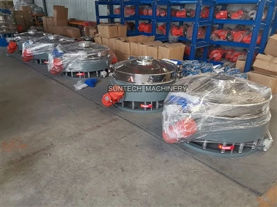 The Difference Between Straight flow Vibrating Screen And Rotary Vibrating Sc...