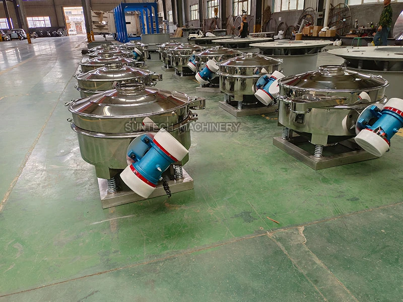 direct discharge vibratory screen