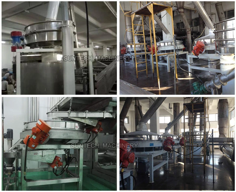 direct discharge vibration screen