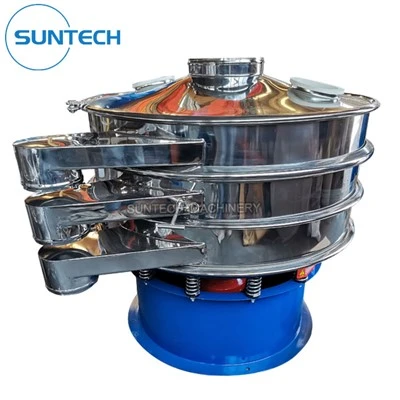 Particles Grading Rotary Vibrating Screen