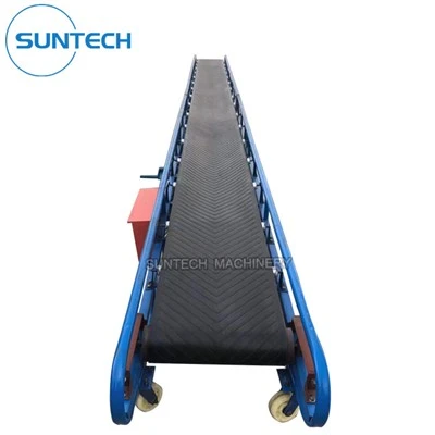Portable Incline Rubber Industrial Conveyor Belt