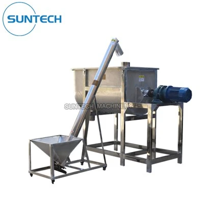 S304 Food Horizontal Screw Paddle Mixer