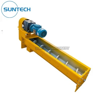 U Trough Shaftless Screw Auger Conveyor